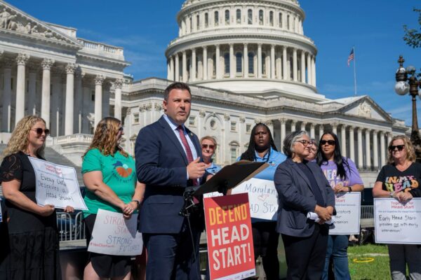 3 FB_IMG_1789660096363 Members of Congress, Head Start providers, children, families, and advocates take part in a Head Start Hill press conference on Capitol Hill, Tuesday, Sept. 15, 2026 in Washington. (Kevin Wolf/AP Content Services for Together for Head Start)